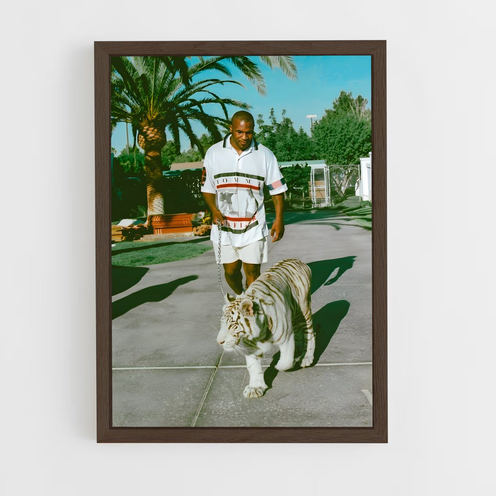 ap-mike tyson-3 cadre Bois foncé
