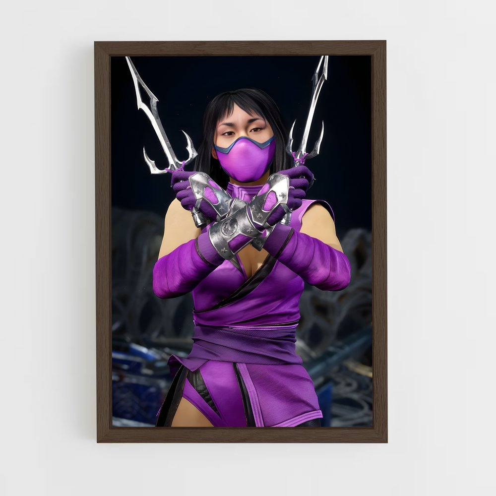ap-mileena-8 cadre Bois foncé