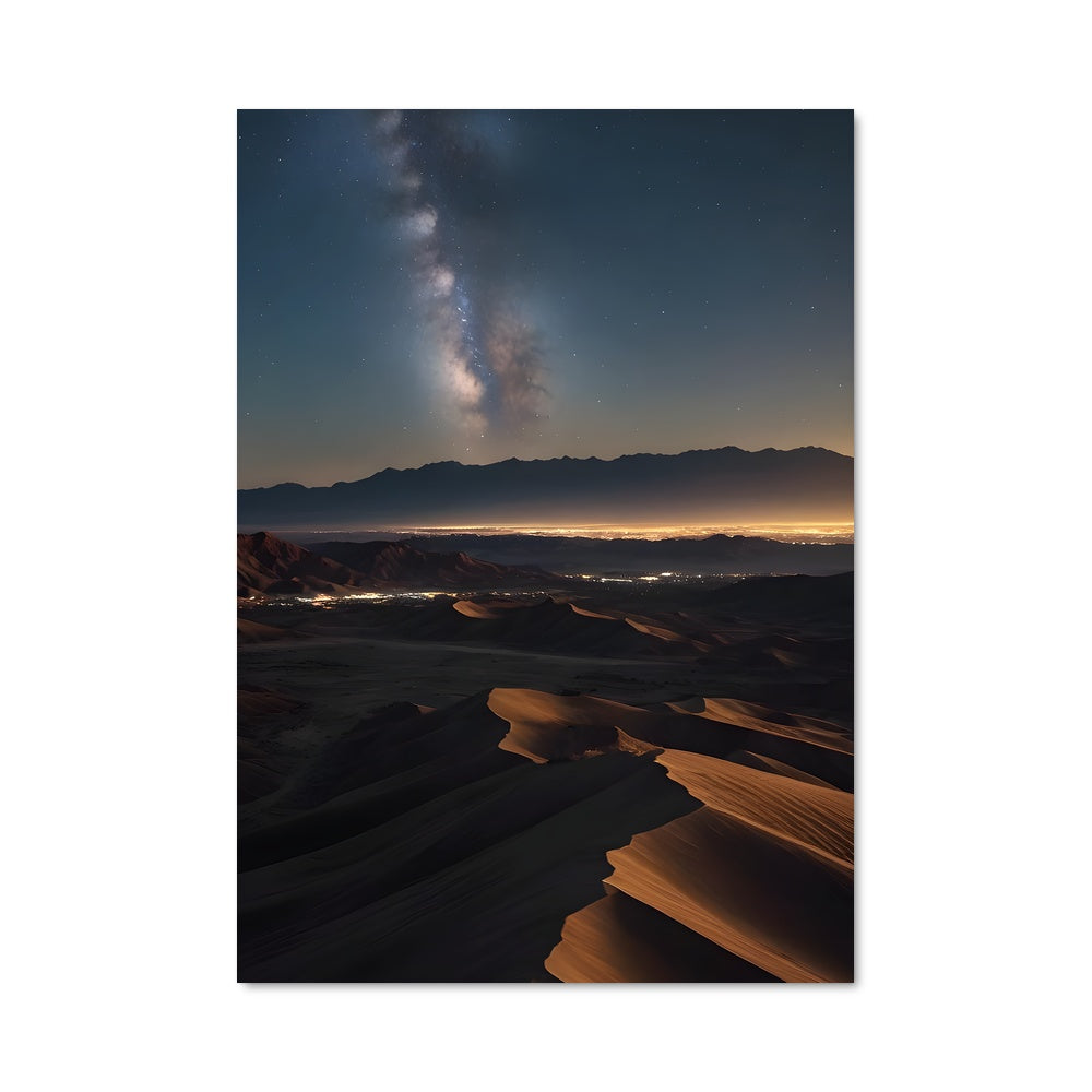 Poster Dunes et Étoiles