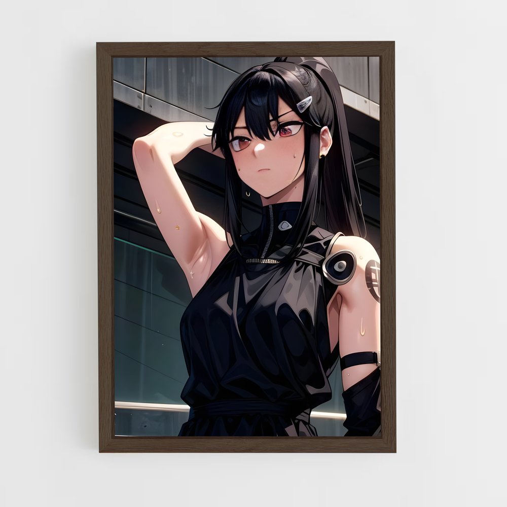 ap-mina ashiro-7 cadre Bois foncé