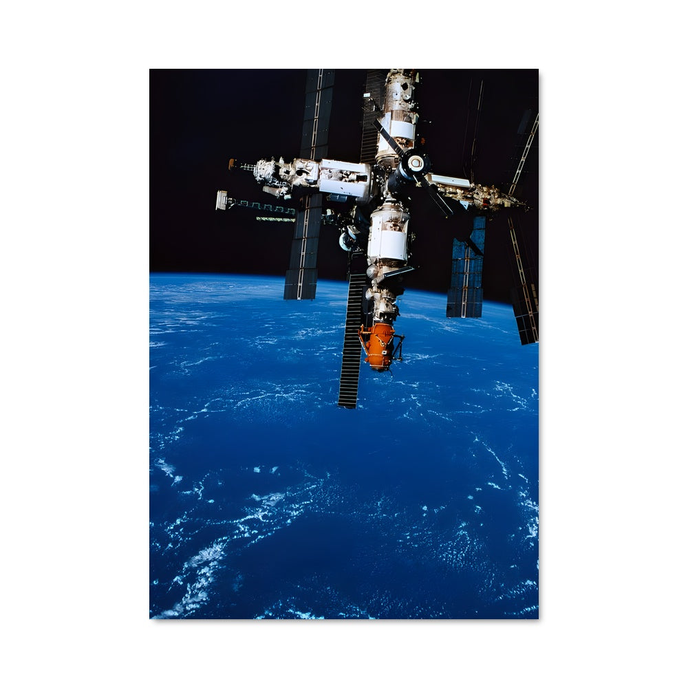 Poster Mir space station 81111