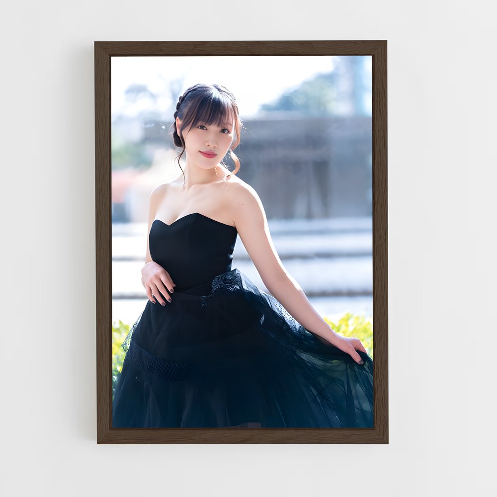 ap-mizuki fukumura-7 cadre Bois foncé