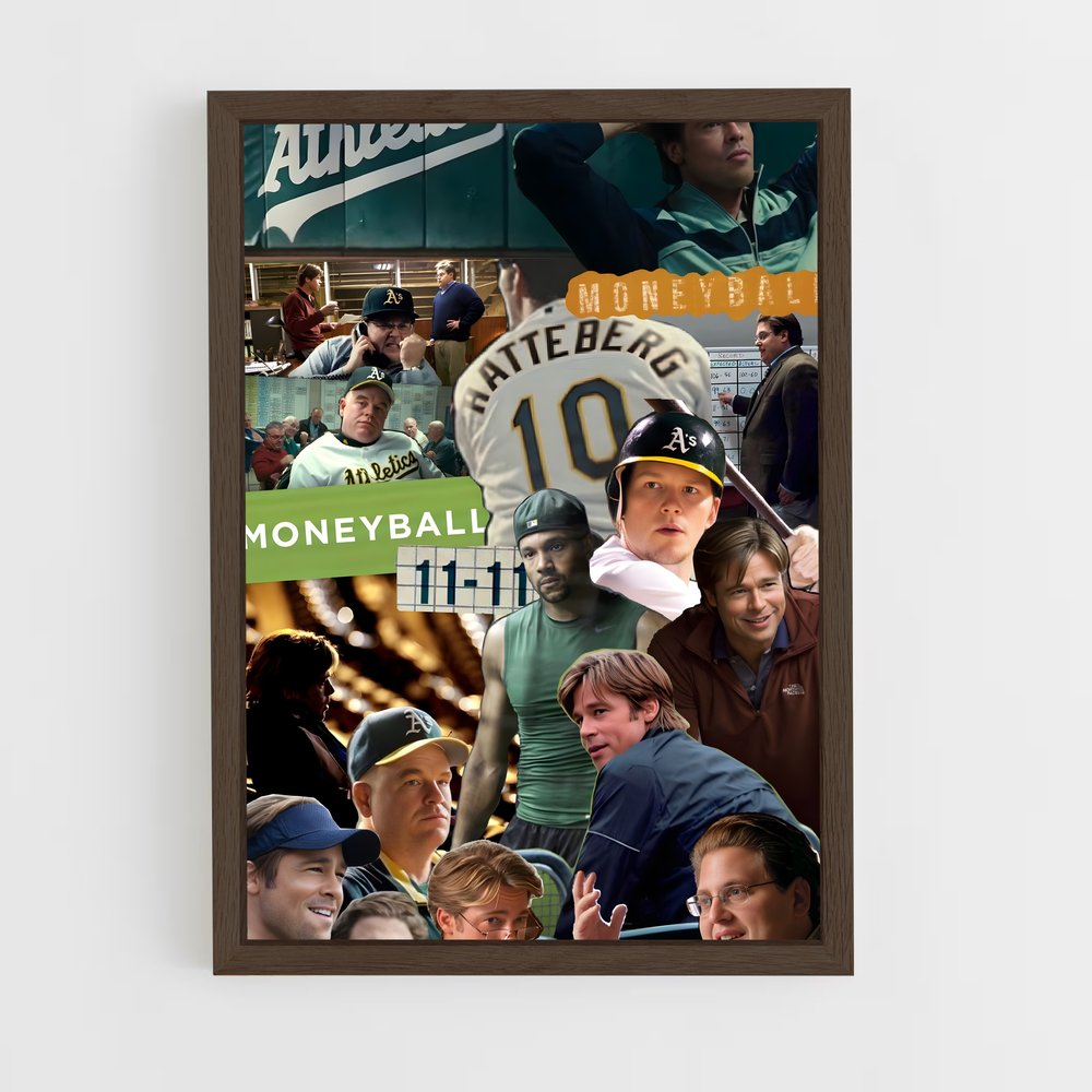 ap-moneyball-3 cadre Bois foncé
