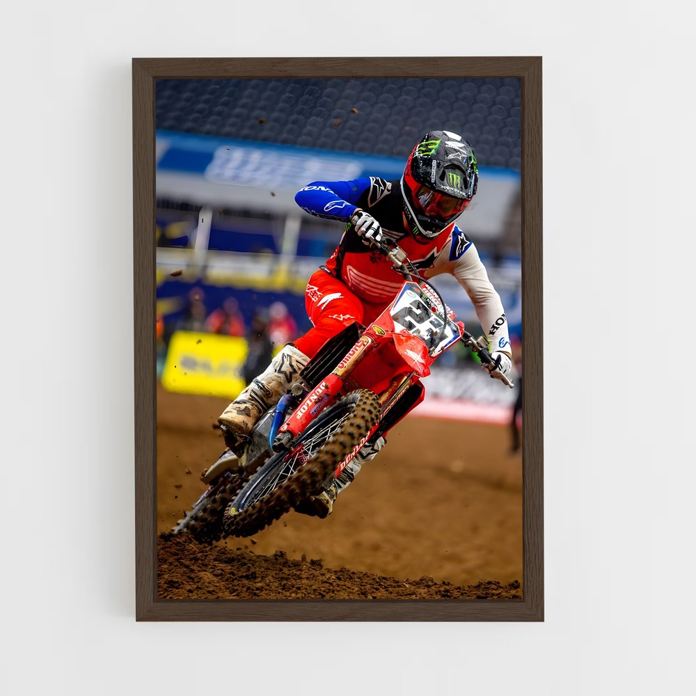 ap-monster energy supercross-6 cadre Bois foncé