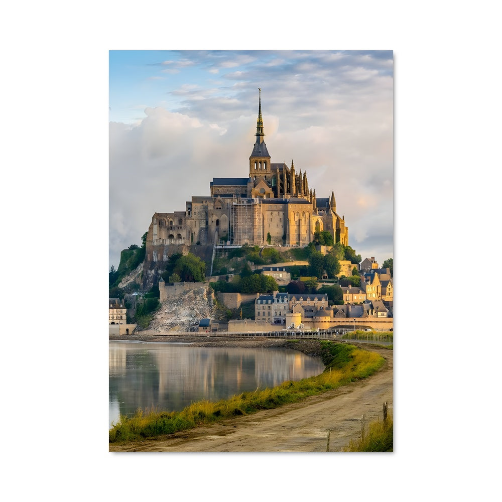 Poster Mont Saint-Michel : Émergence Mystique