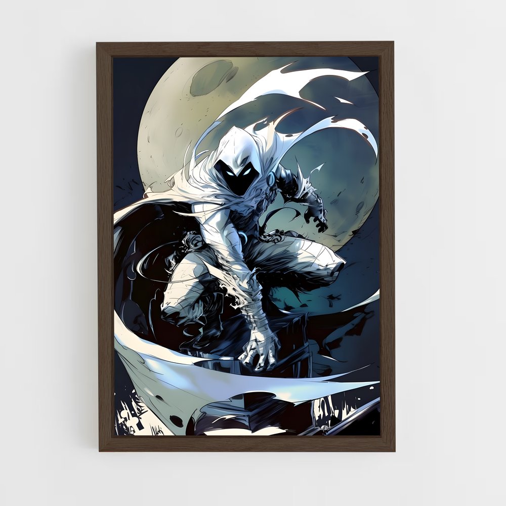 ap-moon knight-1 cadre Bois foncé