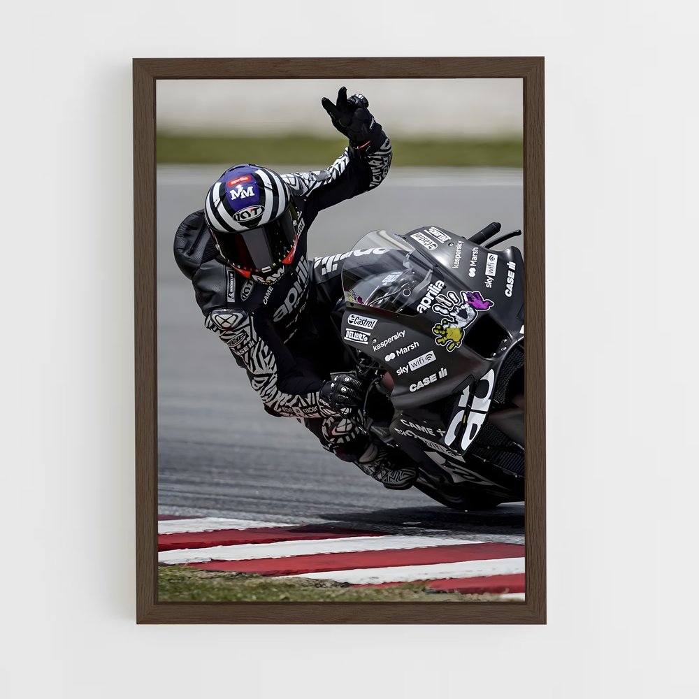 ap-motogp-14 cadre Bois foncé
