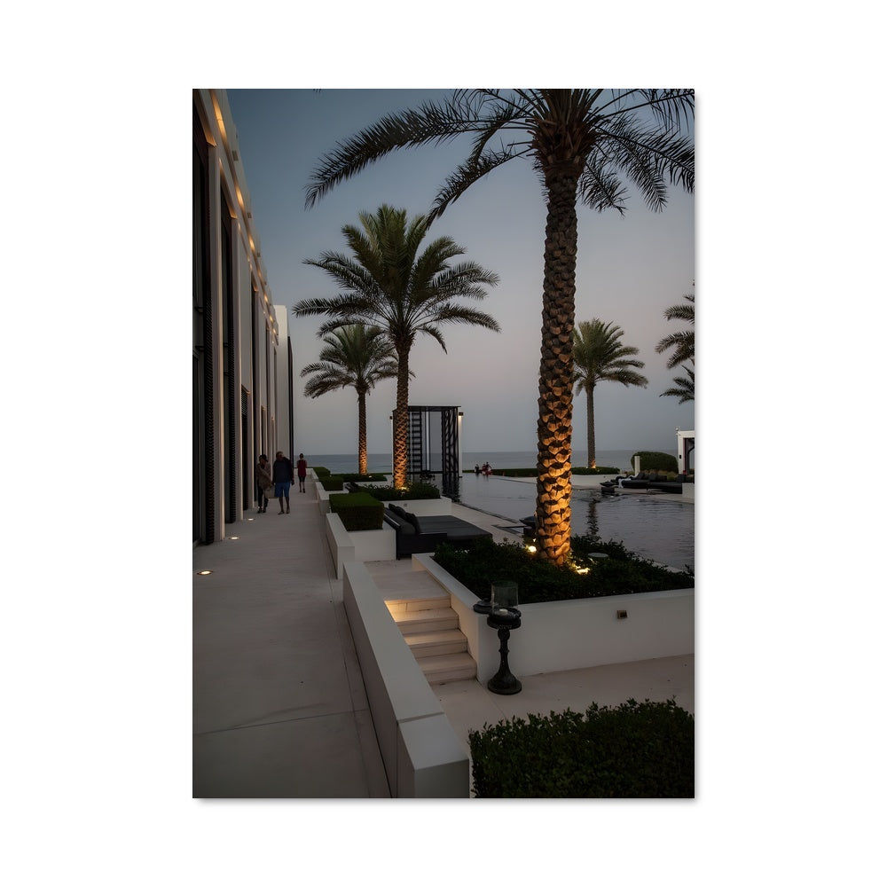 Poster Palmiers en Balade