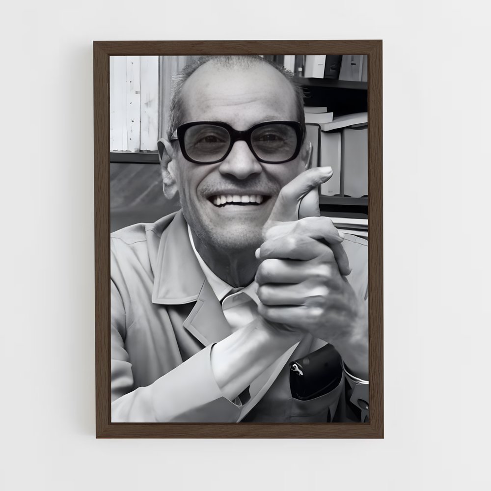 ap-naguib mahfouz-2 cadre Bois foncé