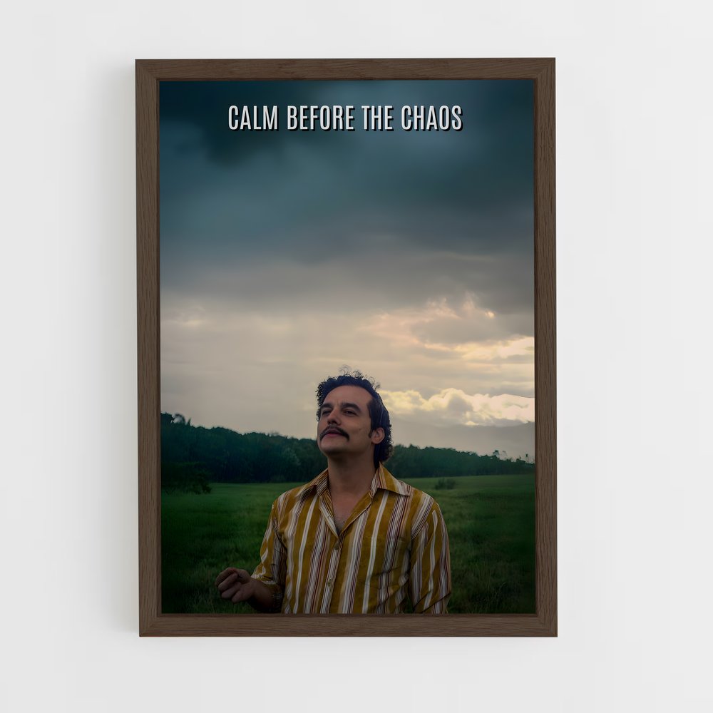 ap-narcos-3 cadre Bois foncé