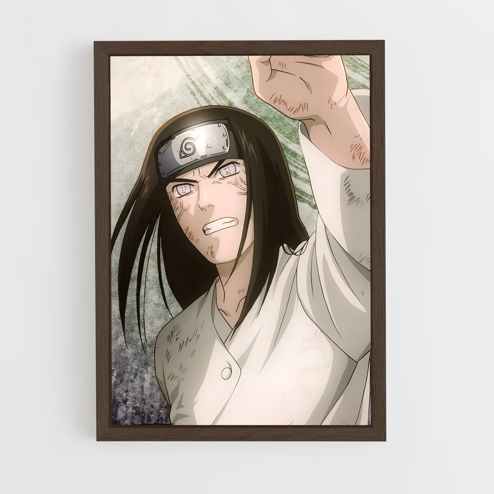 ap-neji hyuga-4 cadre Bois foncé