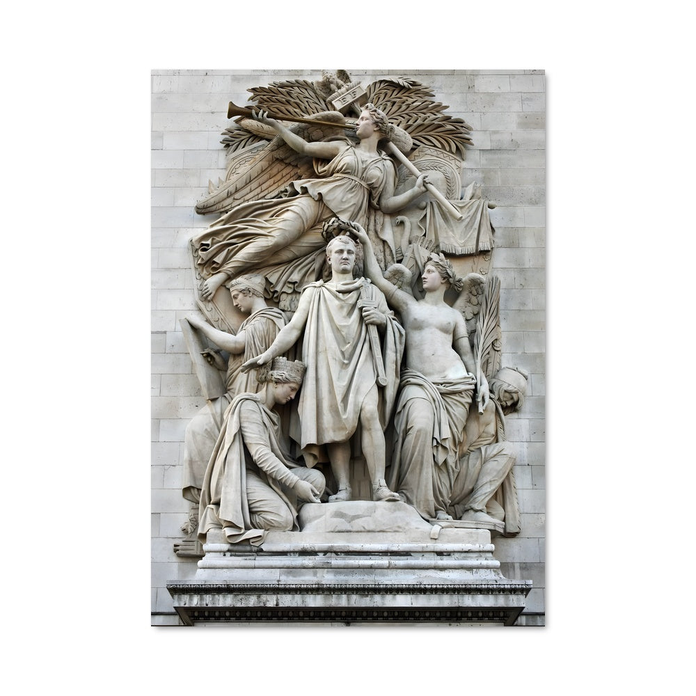 Poster L'Empereur et le Louvre