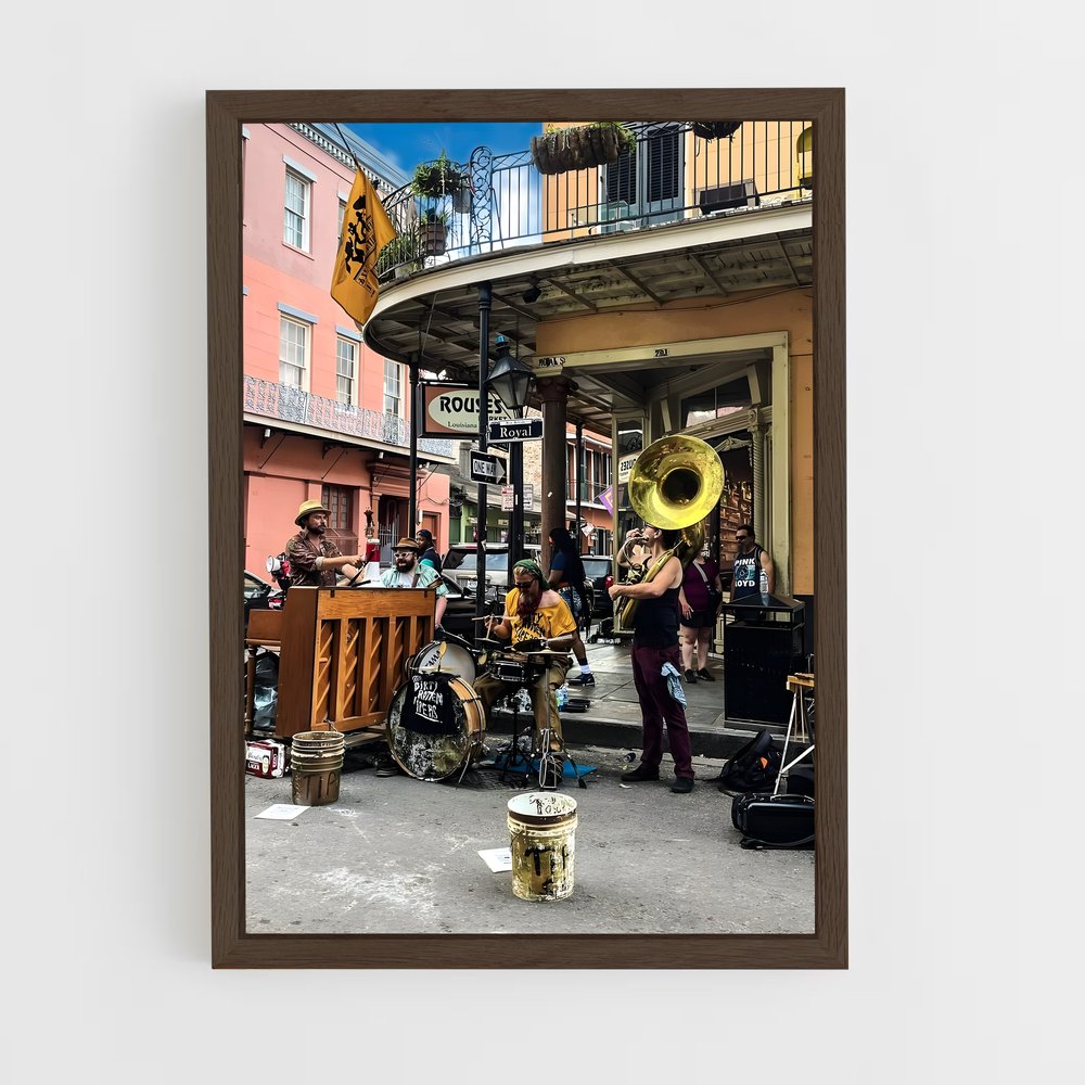 ap-new orleans-4 cadre Bois foncé