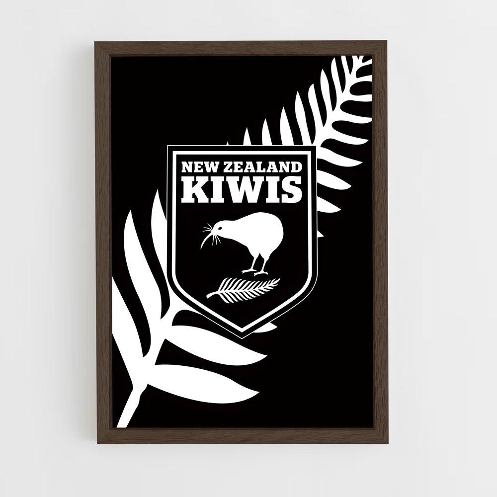 ap-new zealand national football team-4 cadre Bois foncé