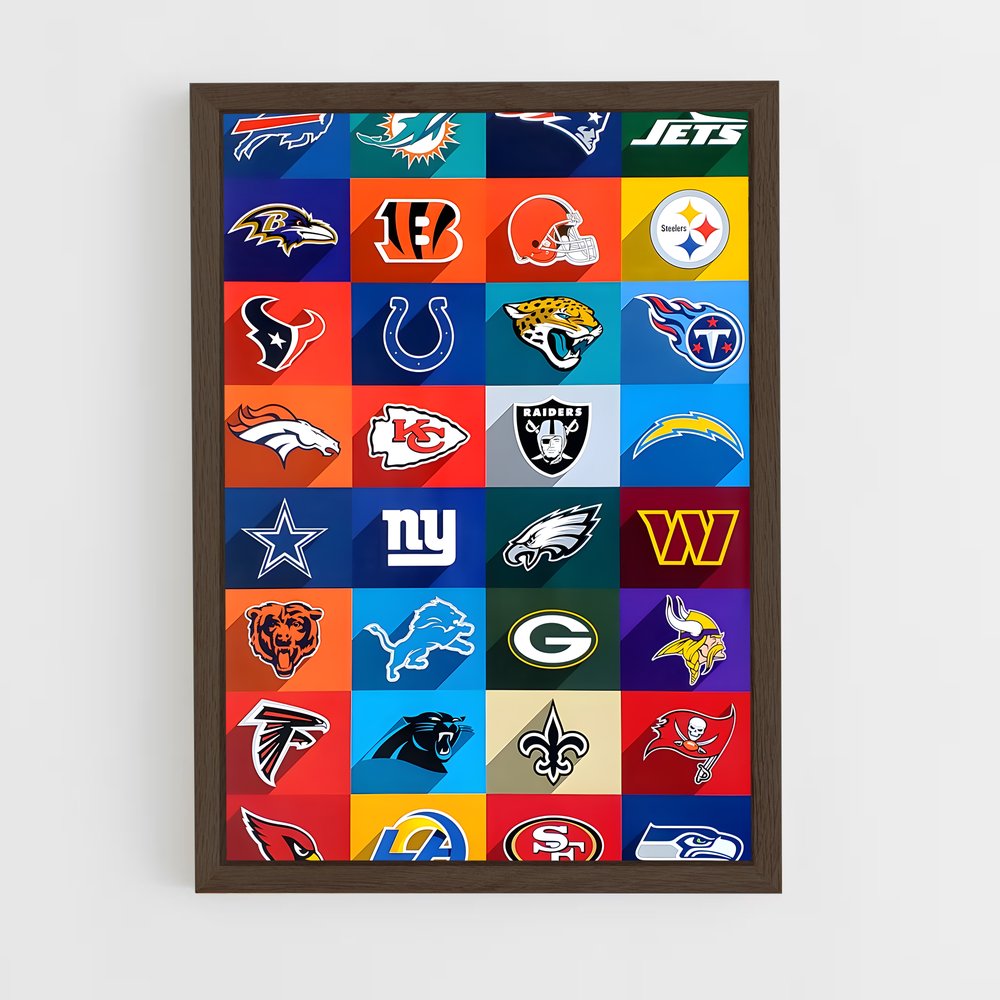 ap-nfl-2 cadre Bois foncé