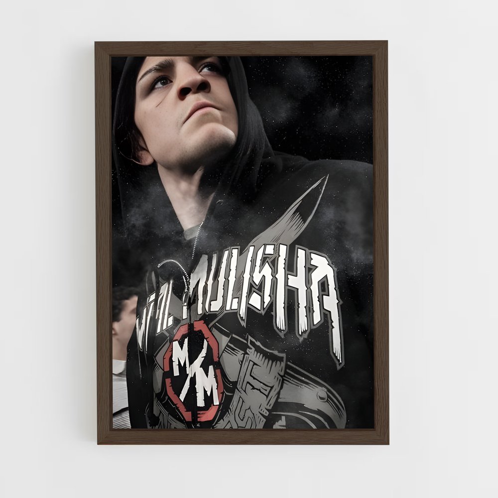 ap-nick diaz-2 cadre Bois foncé