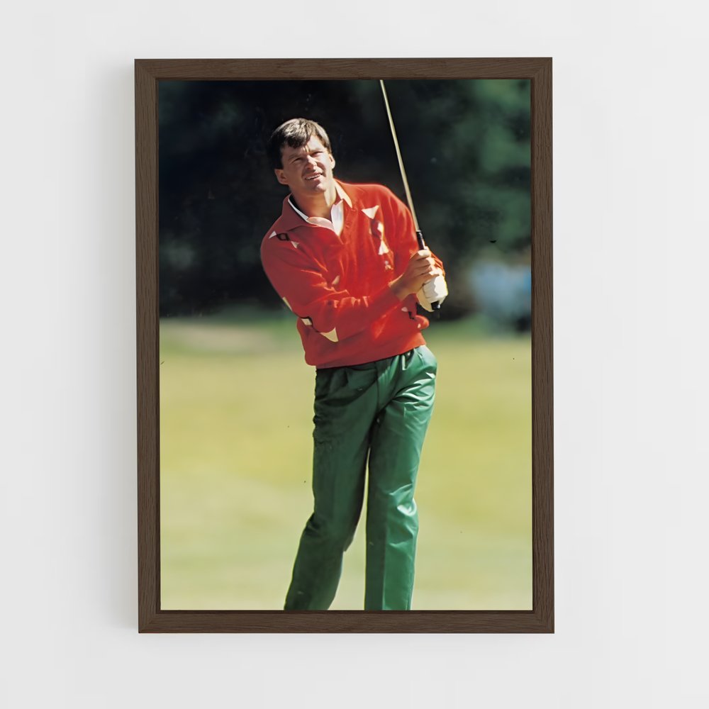 ap-nick faldo-1 cadre Bois foncé