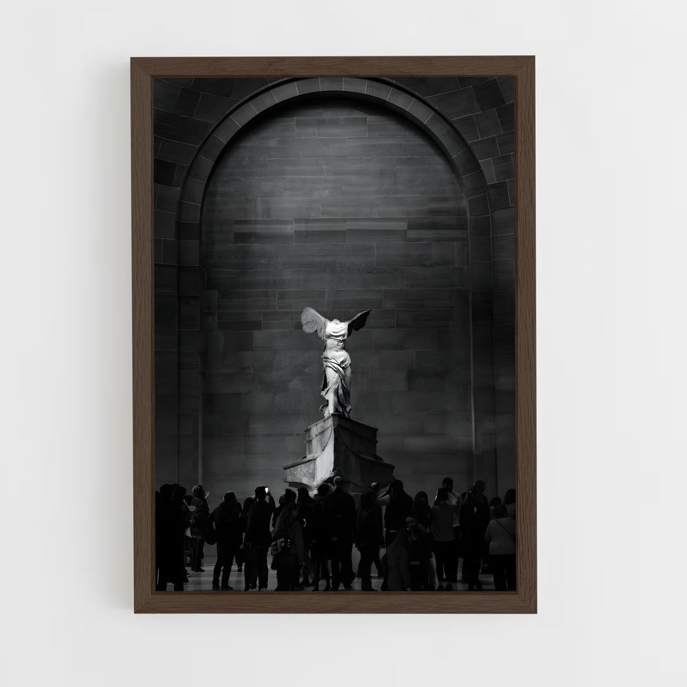 ap-nike of samothrace-3 cadre Bois foncé