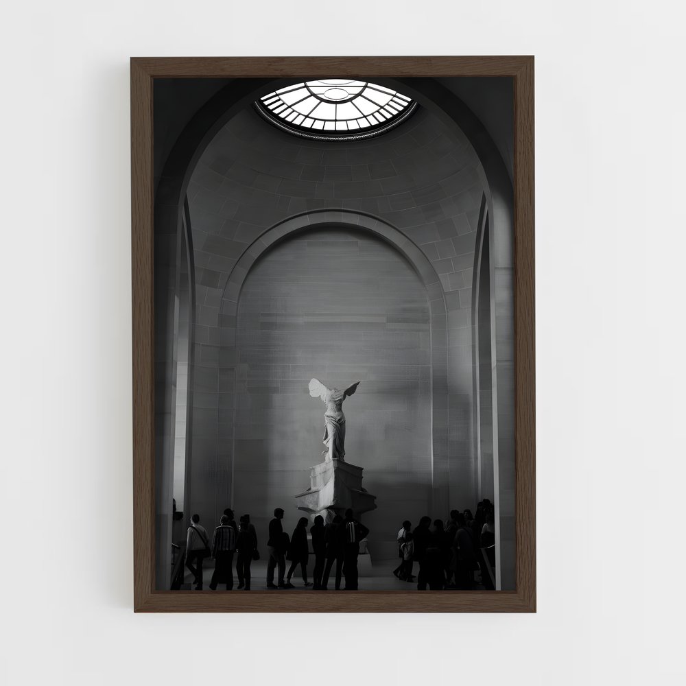 ap-nike of samothrace-5 cadre Bois foncé