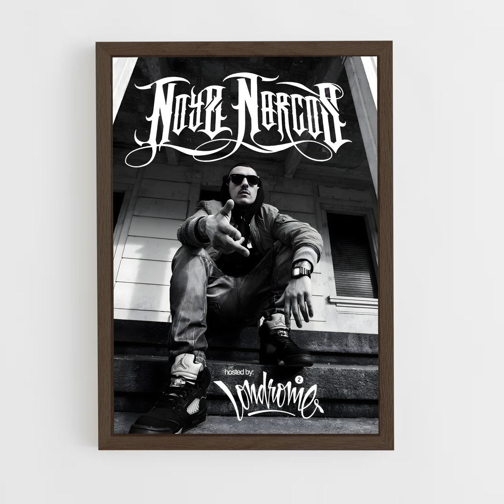 ap-noyz narcos-3 cadre Bois foncé