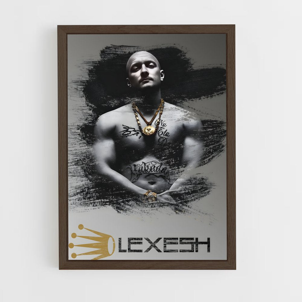 ap-olexesh-4 cadre Bois foncé