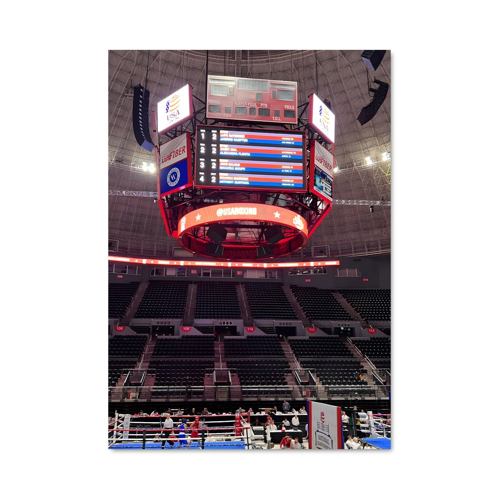 Poster Boxe Olympique: Arena Wisconsin