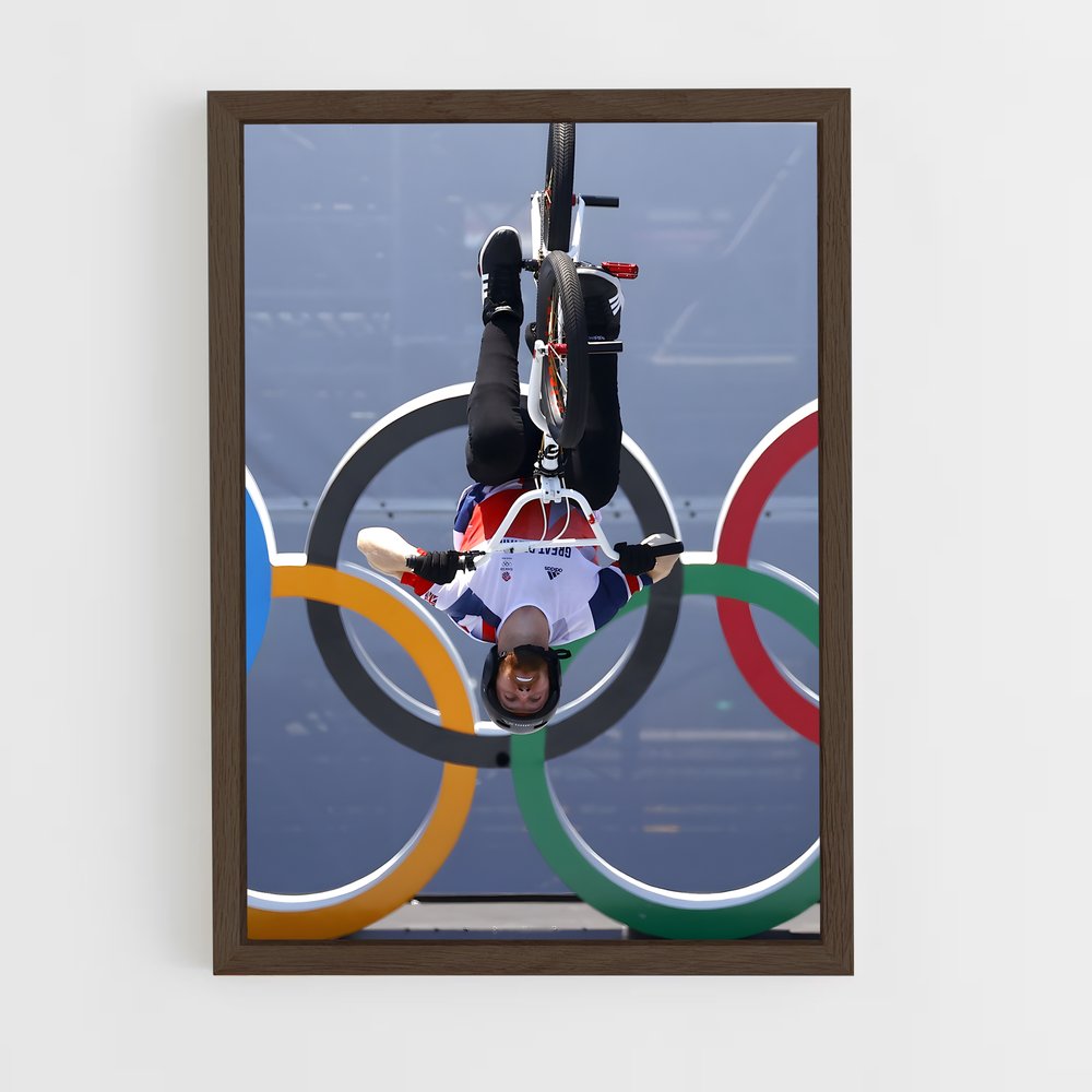 ap-olympics bmx-3 cadre Bois foncé