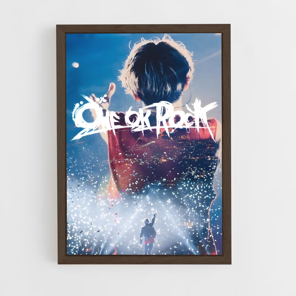 ap-one ok rock-10 cadre Bois foncé