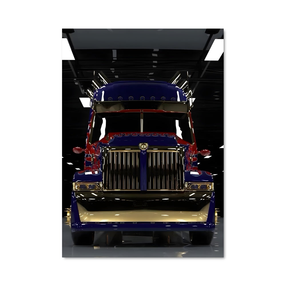 Poster Optimus à la Route