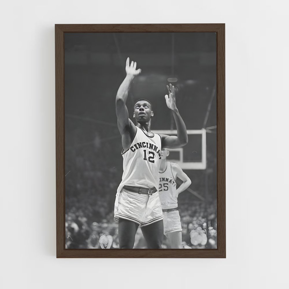 ap-oscar robertson-5 cadre Bois foncé