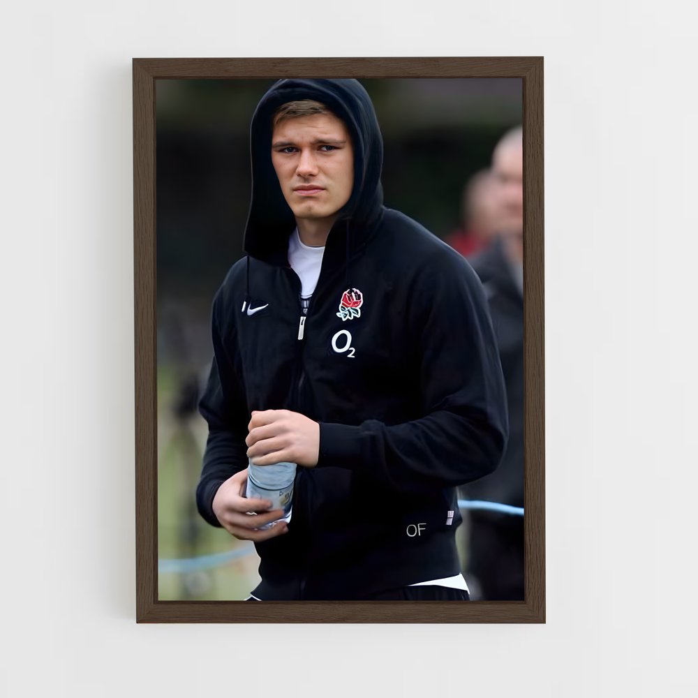ap-owen farrell-1 cadre Bois foncé