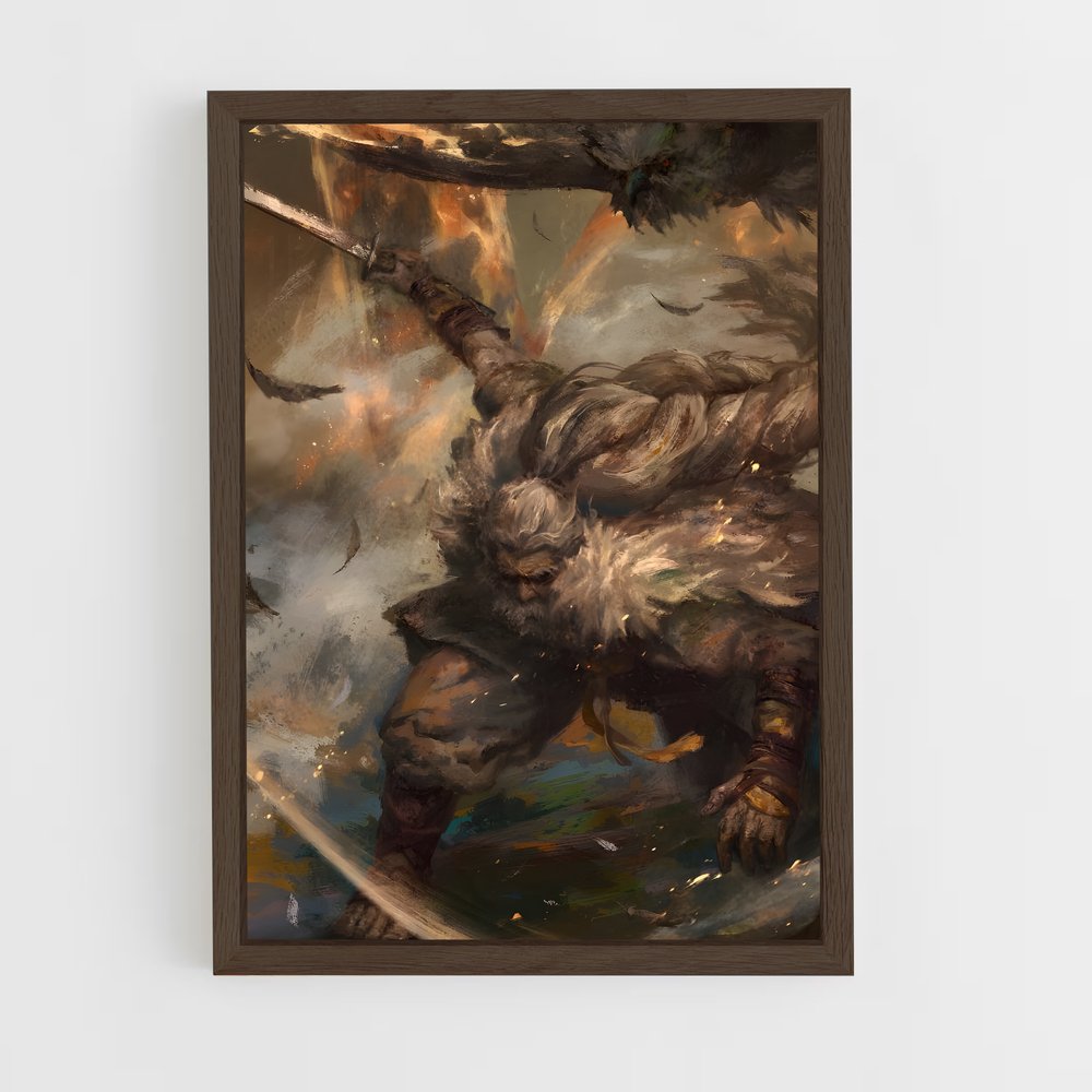 ap-owl sekiro-3 cadre Bois foncé