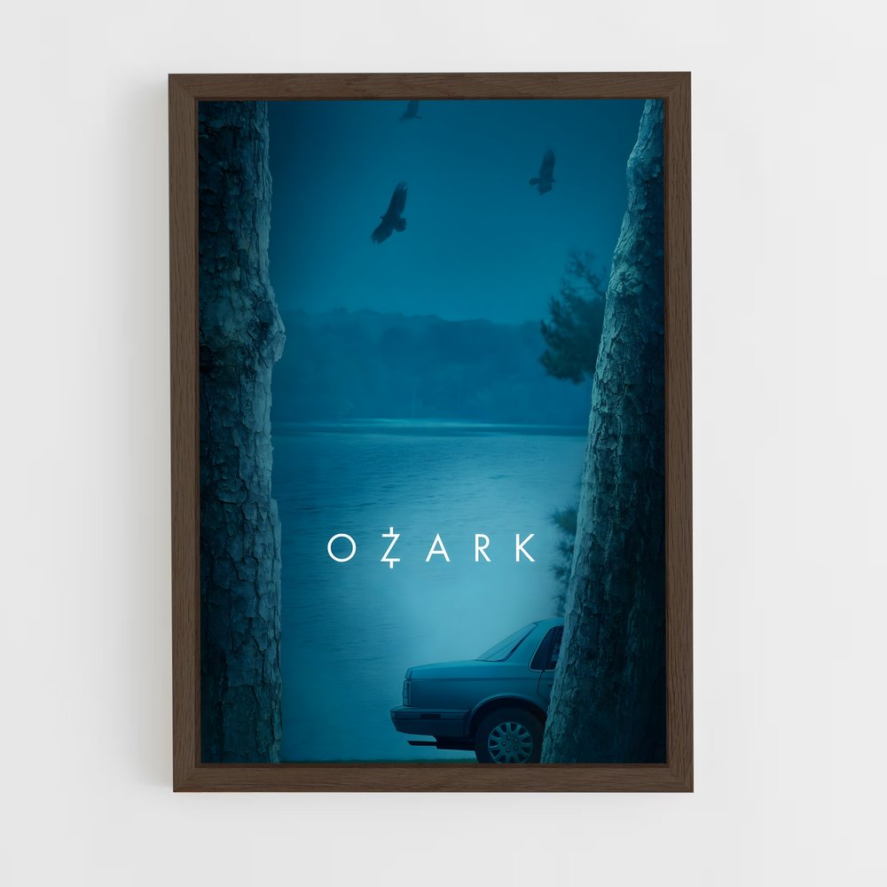 ap-ozark-8 cadre Bois foncé