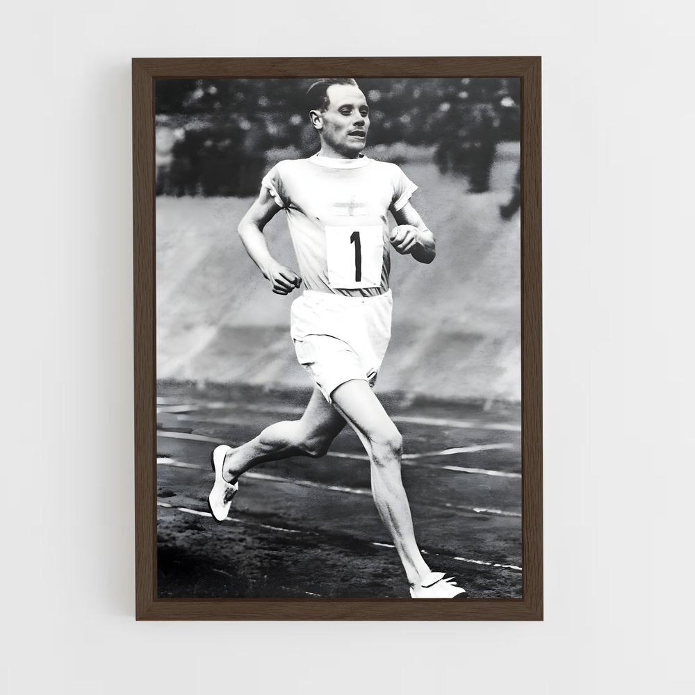 ap-paavo nurmi-2 cadre Bois foncé