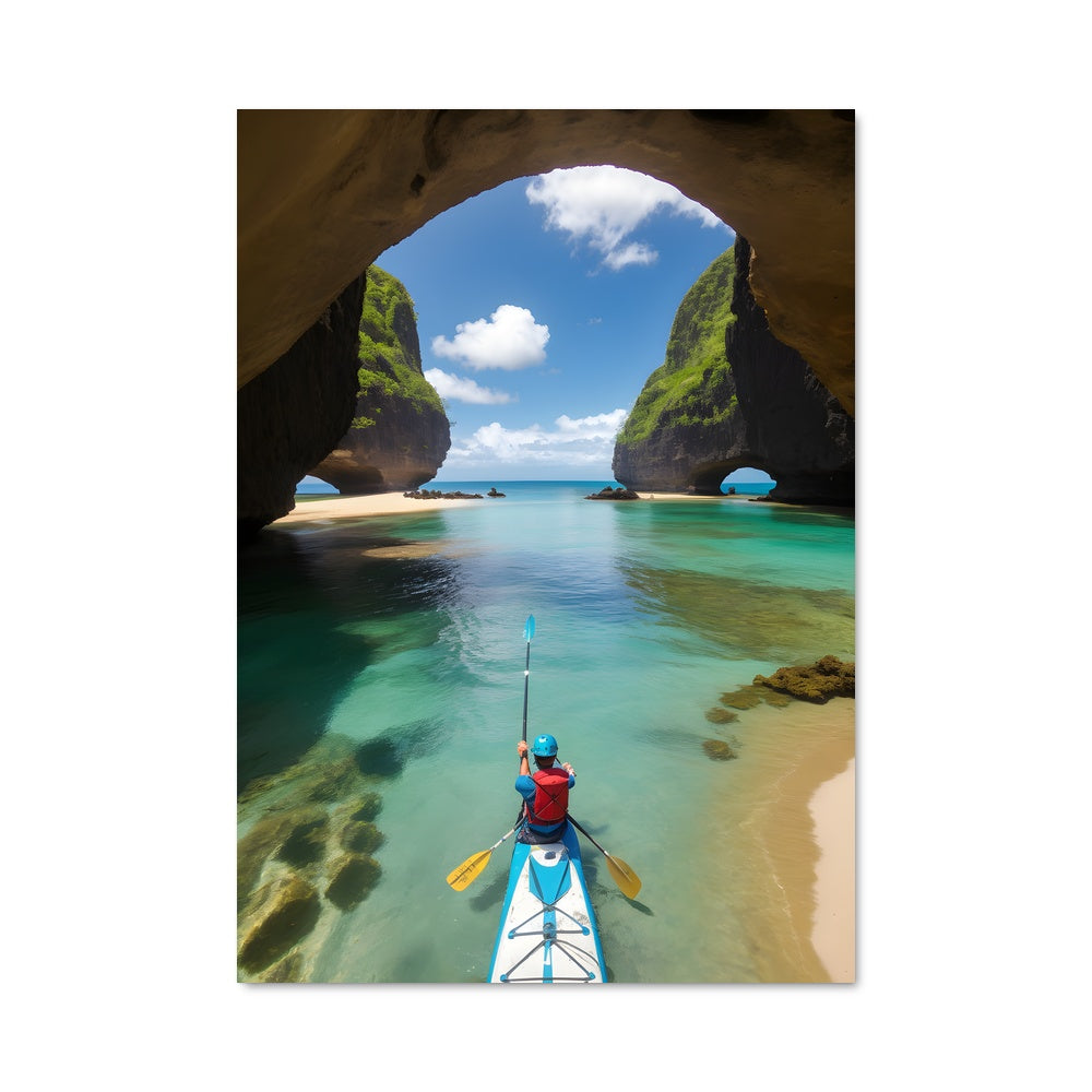 Poster Aventures en Kayak