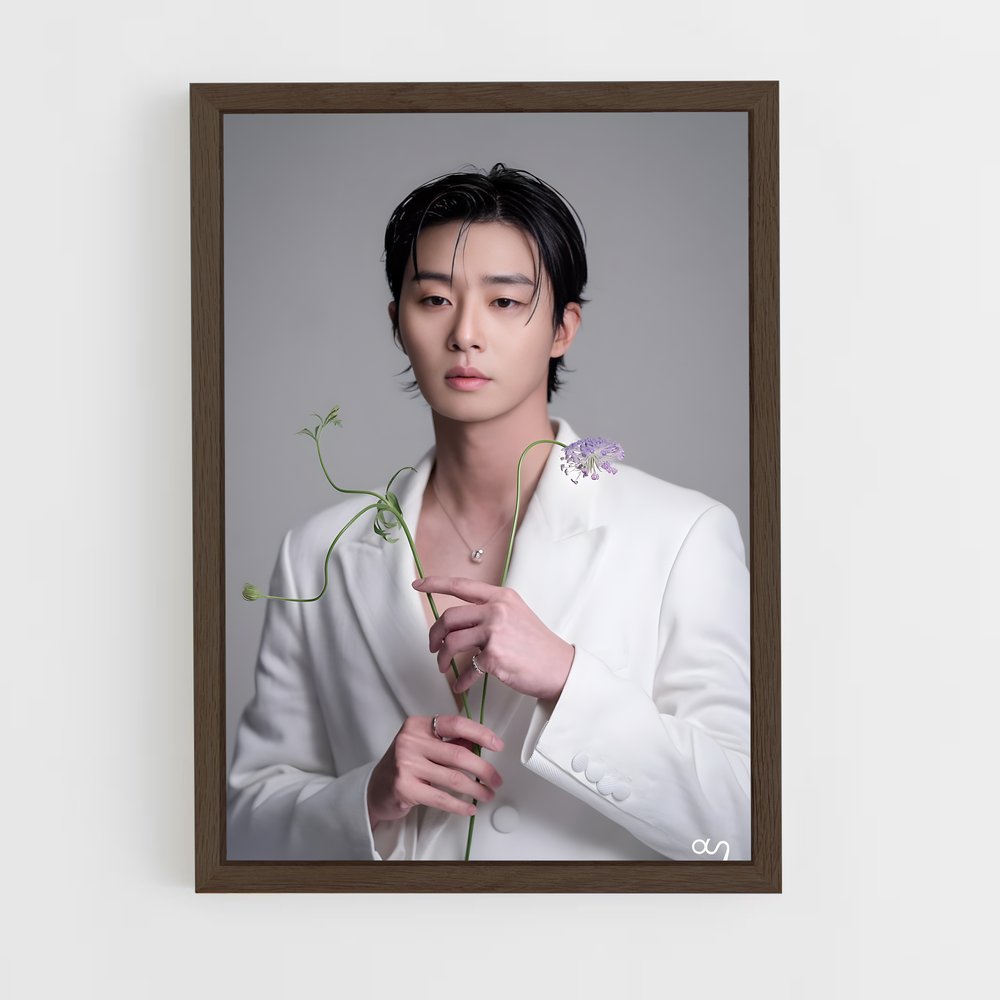 ap-park seo-joon-5 cadre Bois foncé