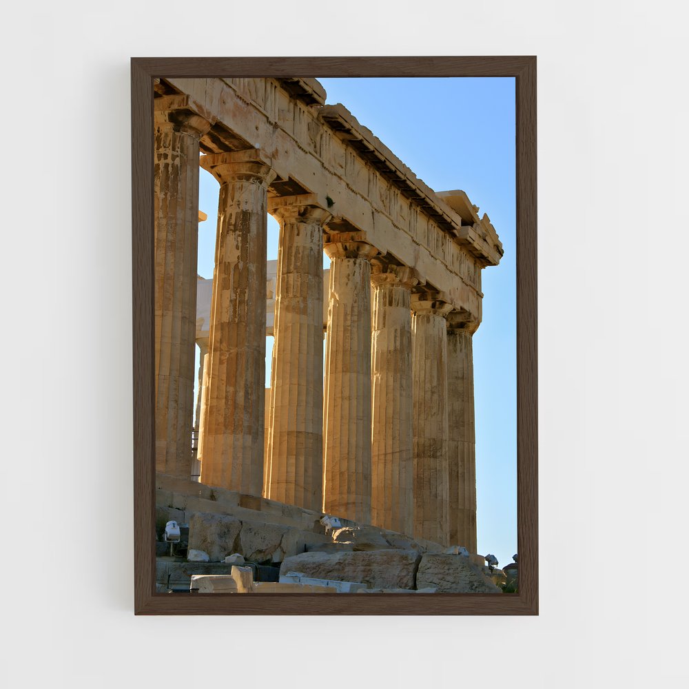 ap-parthenon-21 cadre Bois foncé
