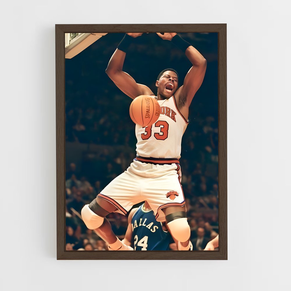 ap-patrick ewing-2 cadre Bois foncé