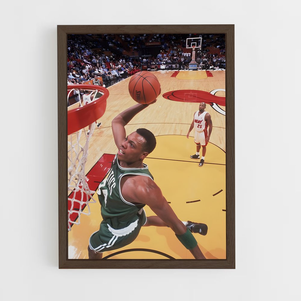 ap-paul pierce-11 cadre Bois foncé