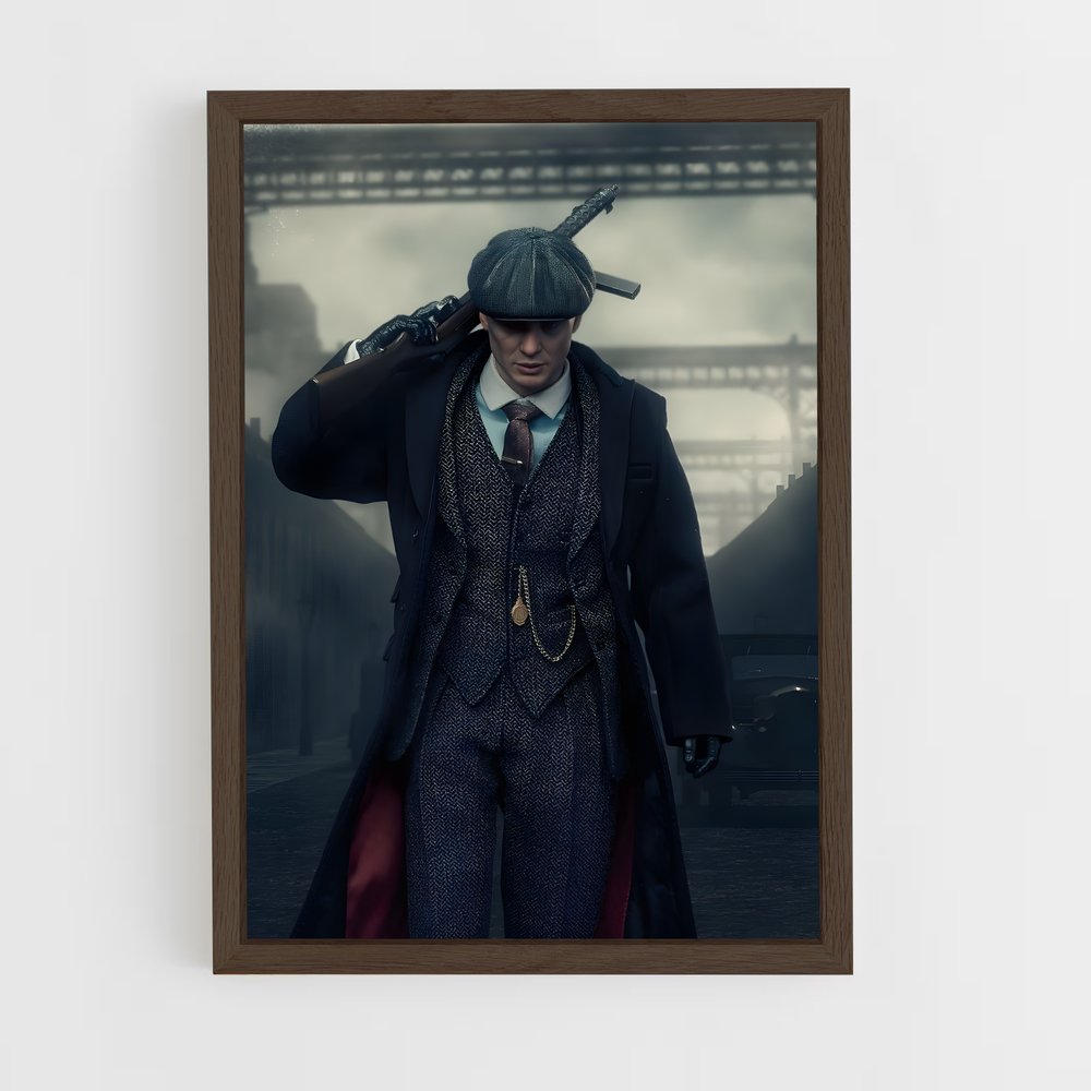 ap-peaky blinders-2 cadre Bois foncé