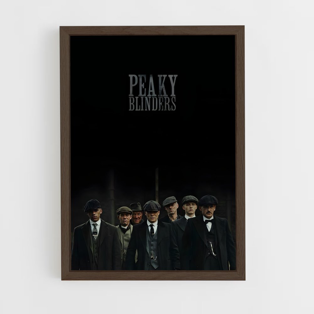 ap-peaky blinders-3 cadre Bois foncé