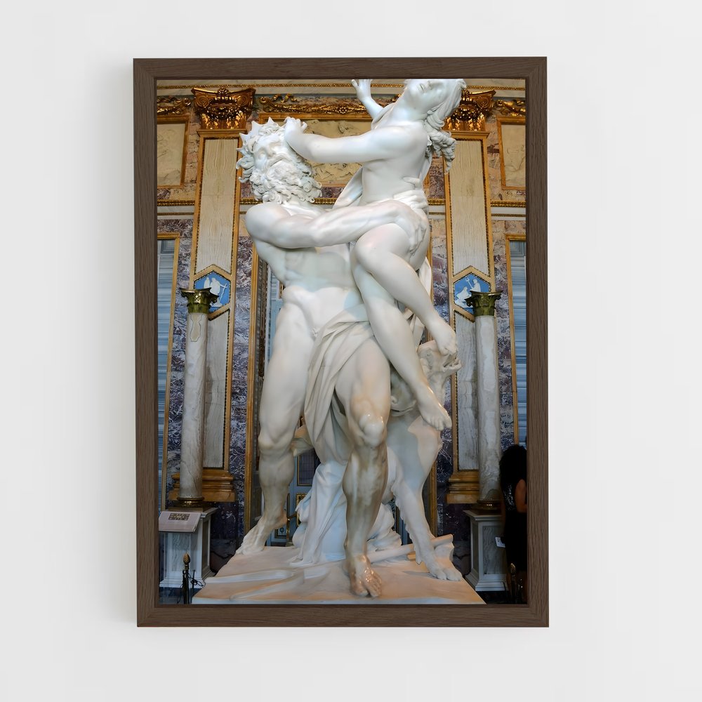 ap-perseus freeing andromeda claudel-4 cadre Bois foncé