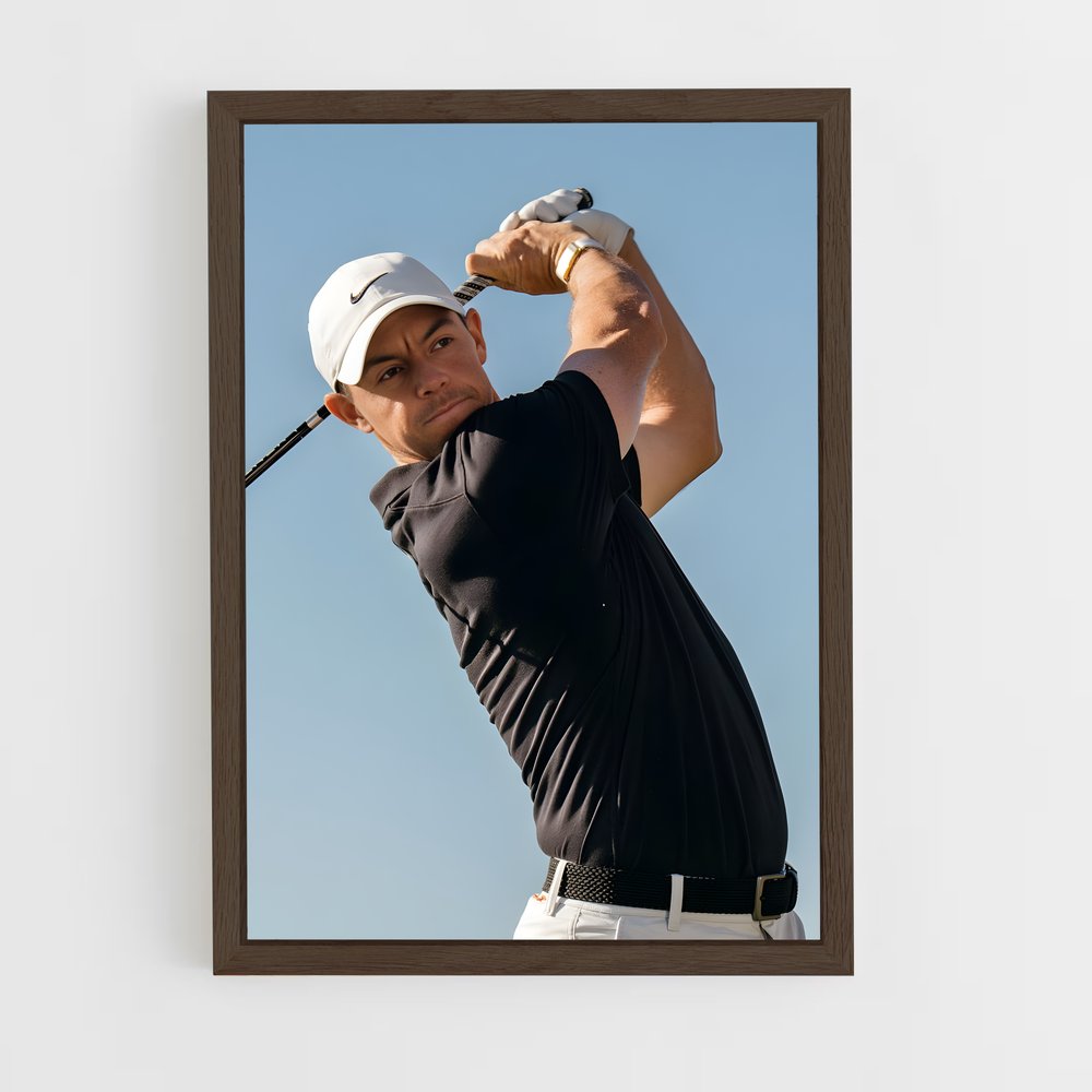 ap-pga tour-9 cadre Bois foncé