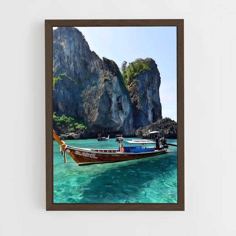 ap-phi phi islands-5 cadre Bois foncé