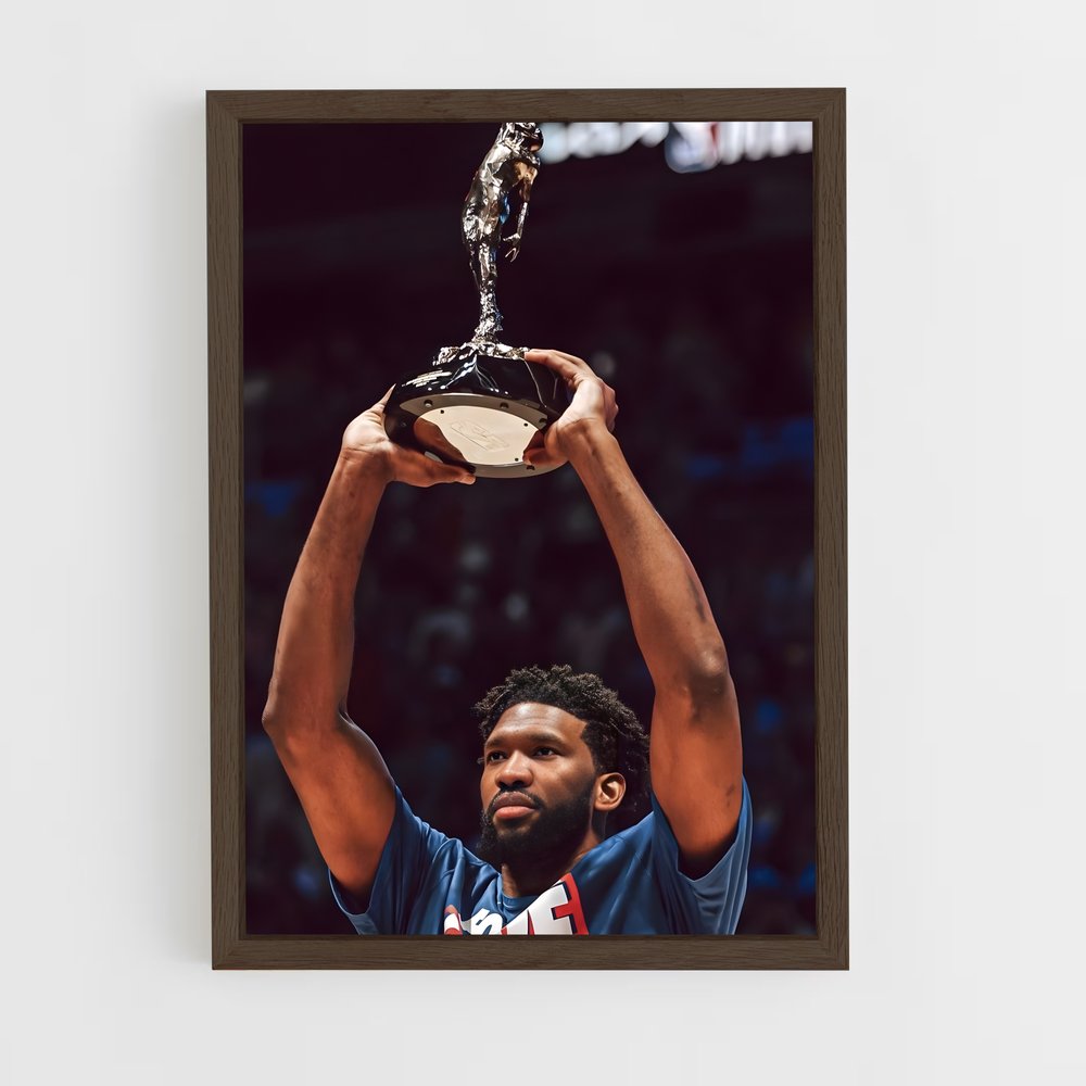 ap-philadelphia 76ers-3 cadre Bois foncé
