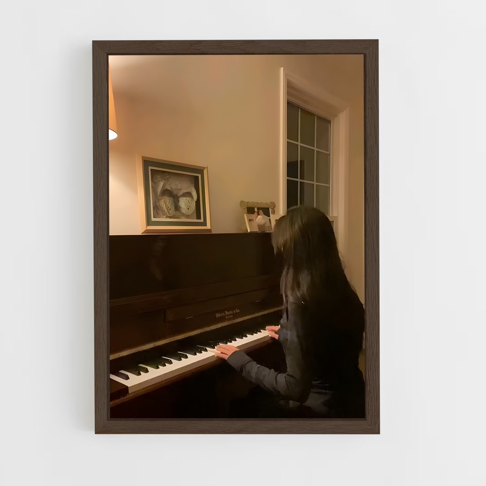ap-piano-2 cadre Bois foncé