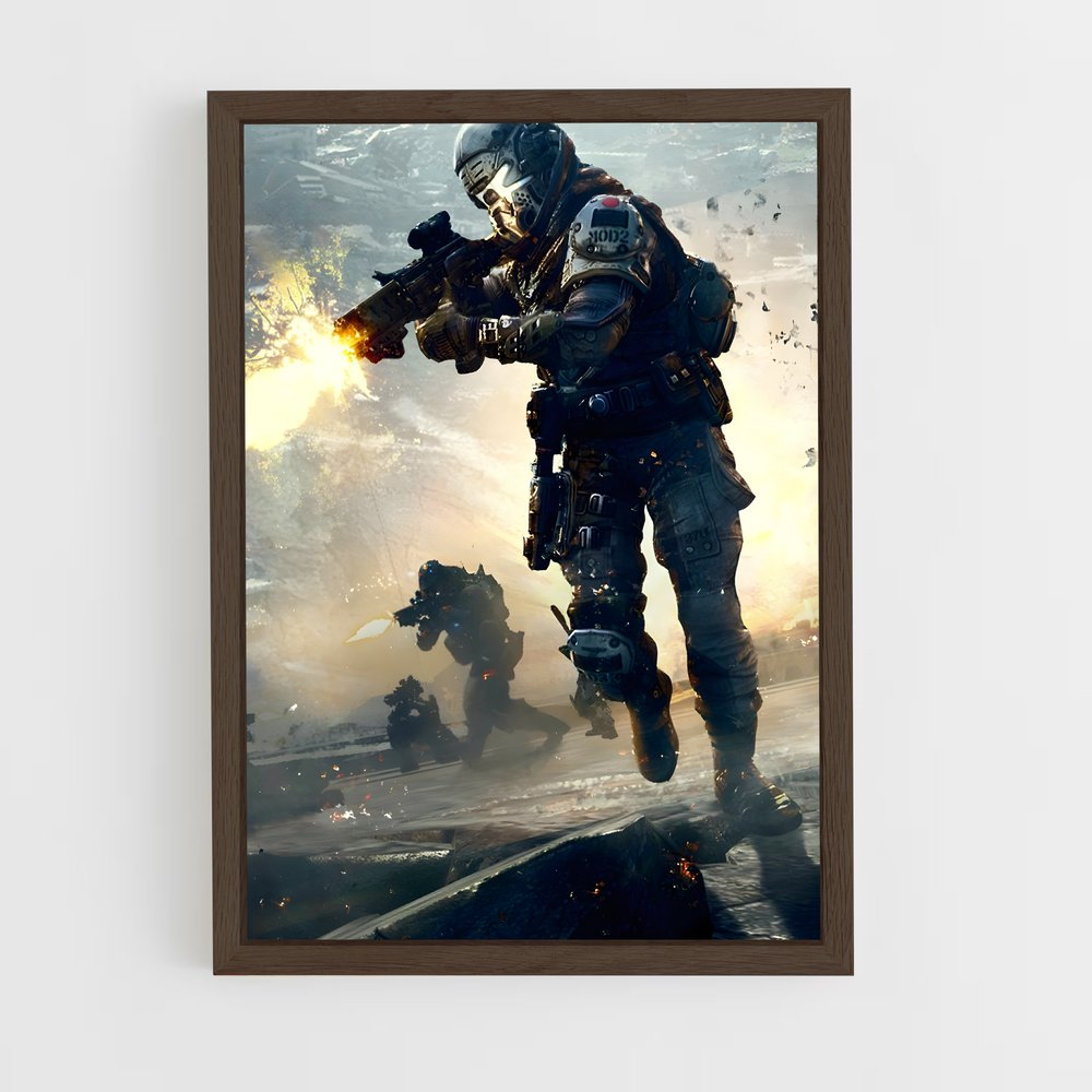 ap-pilot titanfall-1 cadre Bois foncé