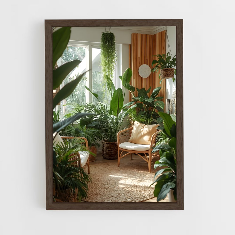 ap-plant-5 cadre Bois foncé