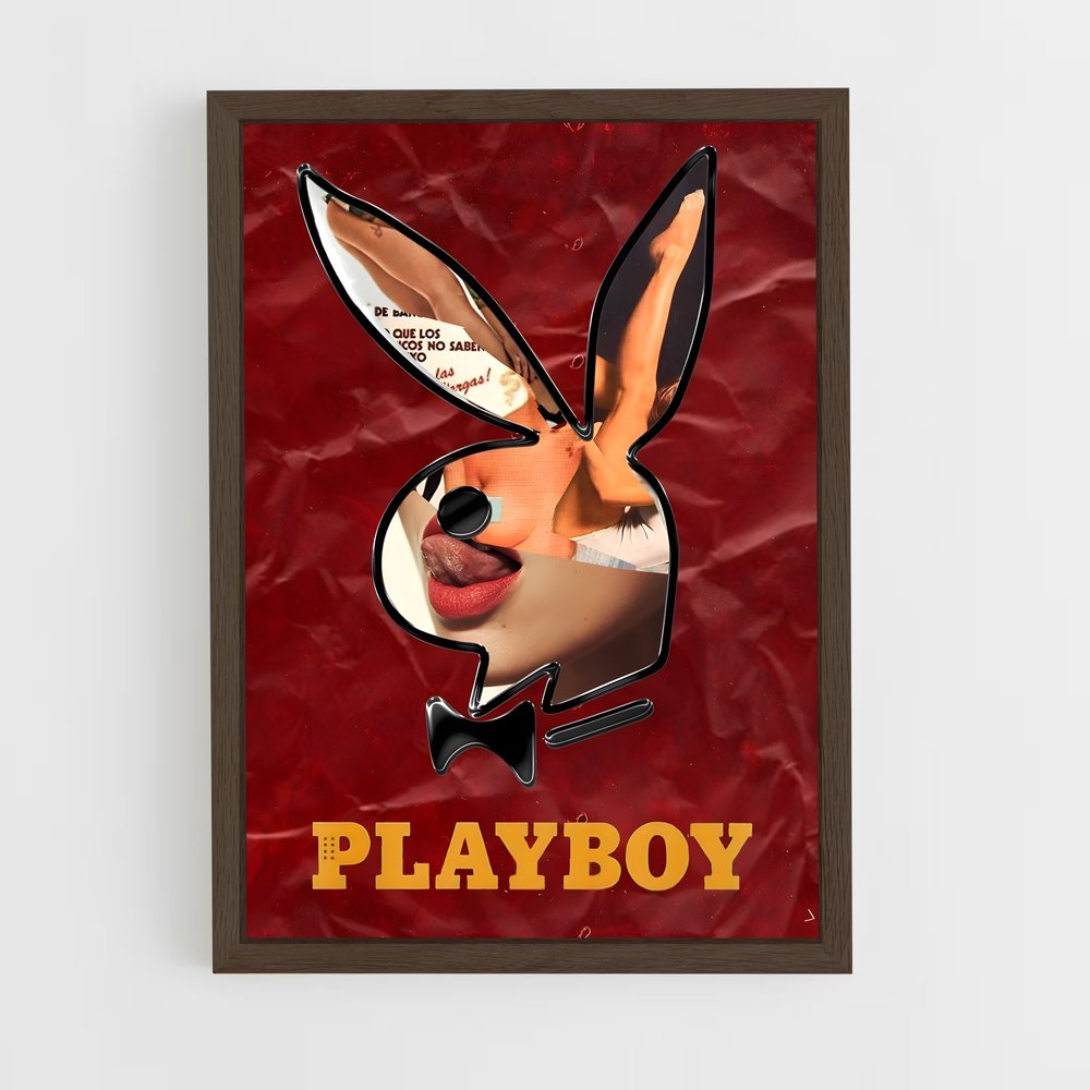 ap-playboy-4 cadre Bois foncé