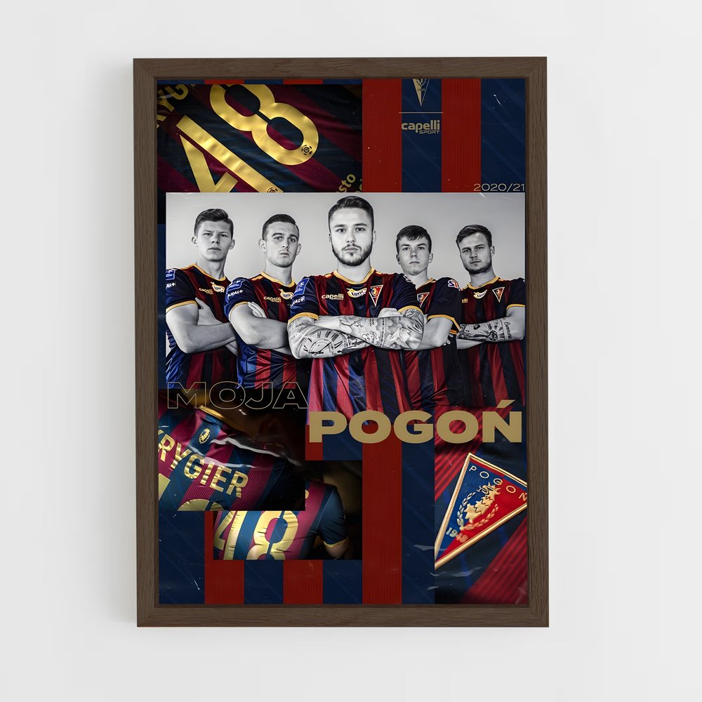 ap-pogon szczecin-4 cadre Bois foncé